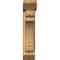 Ekena Millwork Olympic Slat Rough Sawn Bracket w/ Offset Brace, Western Red Cedar, 6"W x 20"D x 28"H BKT0604X20X28OLY06RWR - alternate 2